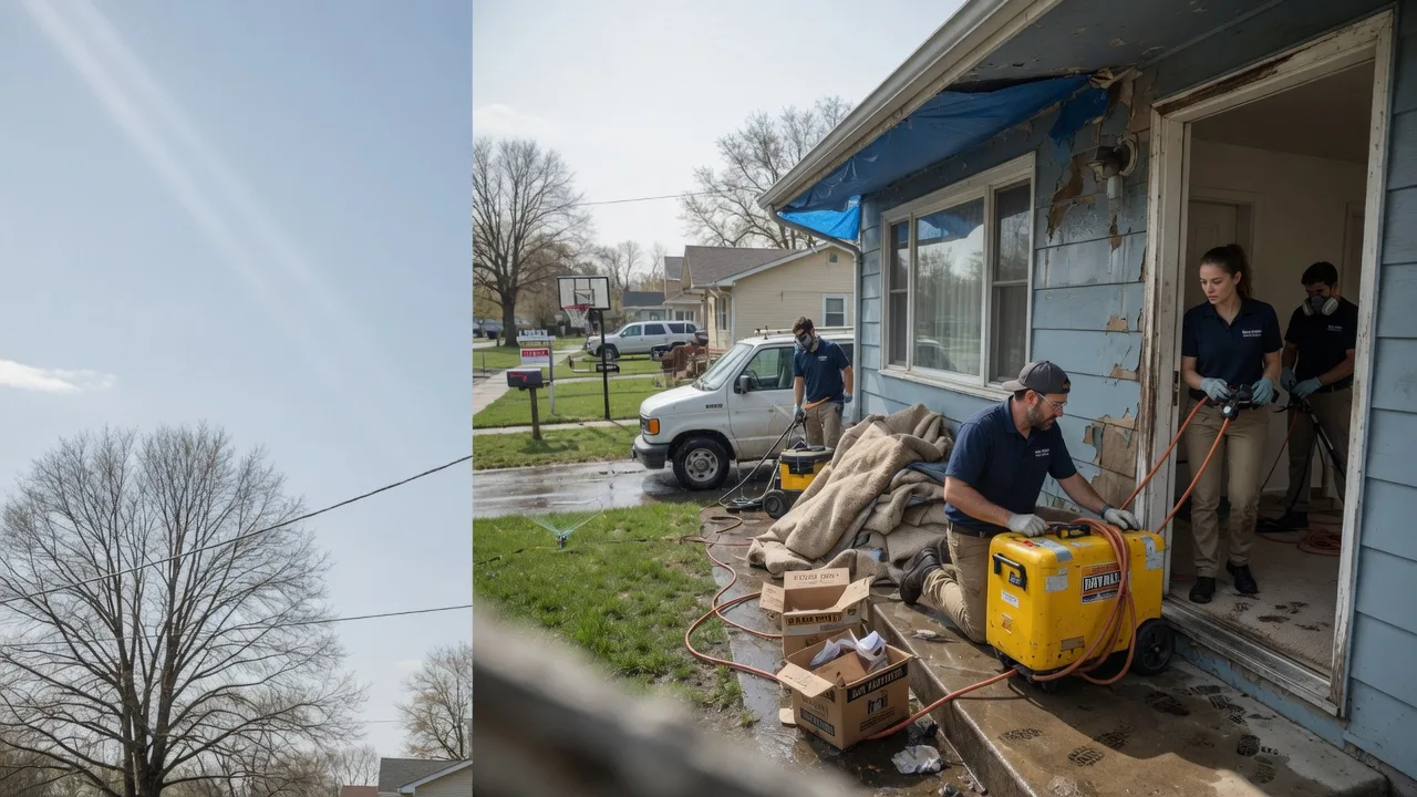 Basement Flood Cleanup in Guthrie, OK near me